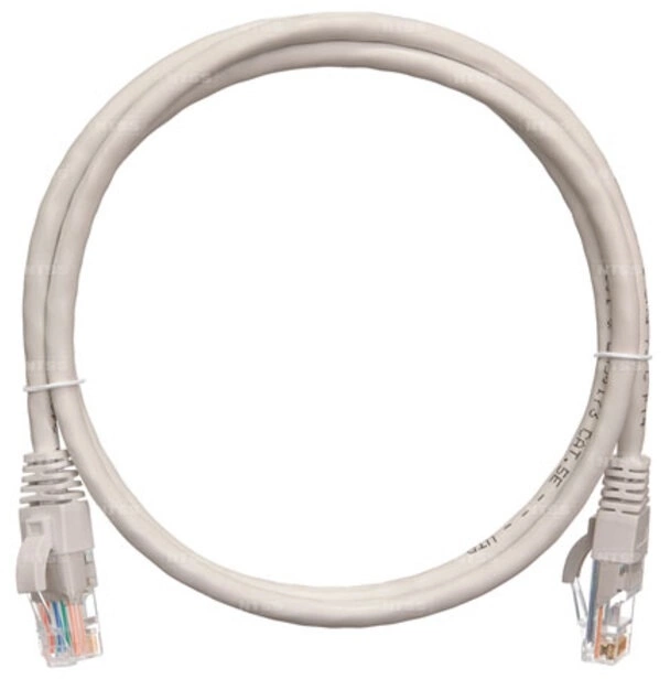 Патч-корд NTSS NTSS-PC-PM-UTP-RJ45-5e-3.0-LSZH-GY U/UTP RJ-45 мод.-RJ-45 мод. кат.5E 3м серый LSZH