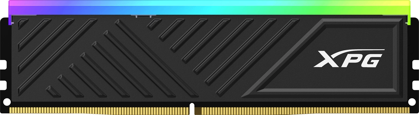 Память DDR4 16GB 3600MHz A-Data AX4U360016G18I-SBKD35G XPG Spectrix D35G RGB RTL Gaming PC4-28800 CL18 DIMM 288-pin 1.35В dual rank с радиатором Ret