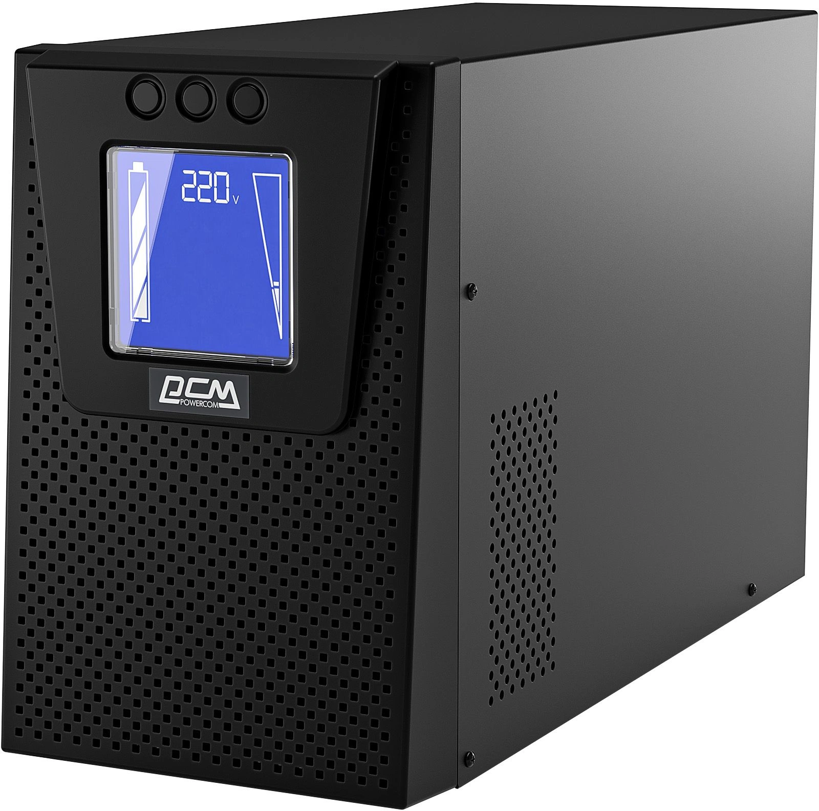 Источник бесперебойного питания Powercom Macan Plus MAC1000TEN 1000Вт 1000ВА черный