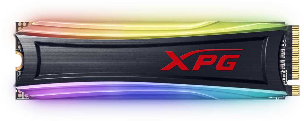 Накопитель SSD A-Data PCIe 3.0 x4 512GB AS40G-512GT-C S40G RGB M.2 2280