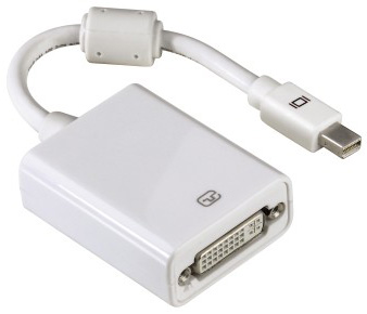 Адаптер Hama miniDisplayPort (m) DVI-D (f) 0.1м (00053248) феррит.кольца