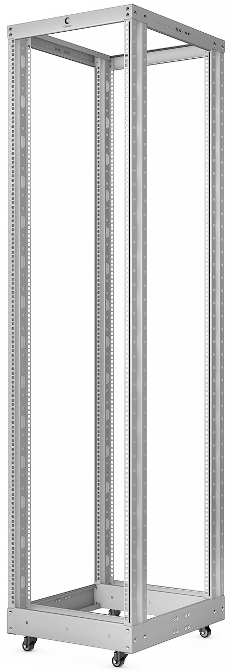 Стойка двухрамная Cabeus RA-45U 42U 515ммx960мм направл.под закл.гайки 500кг серый