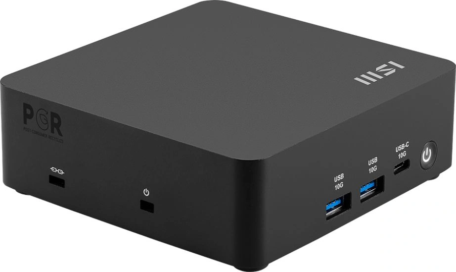 Неттоп MSI Cubi NUC AI 1UMG-042XRU Core Ultra 5 125H (1.2) 16Gb SSD1Tb Graphics без ОС 2x2.5GbitEth WiFi BT 120W черный (9S6-B20911-042)