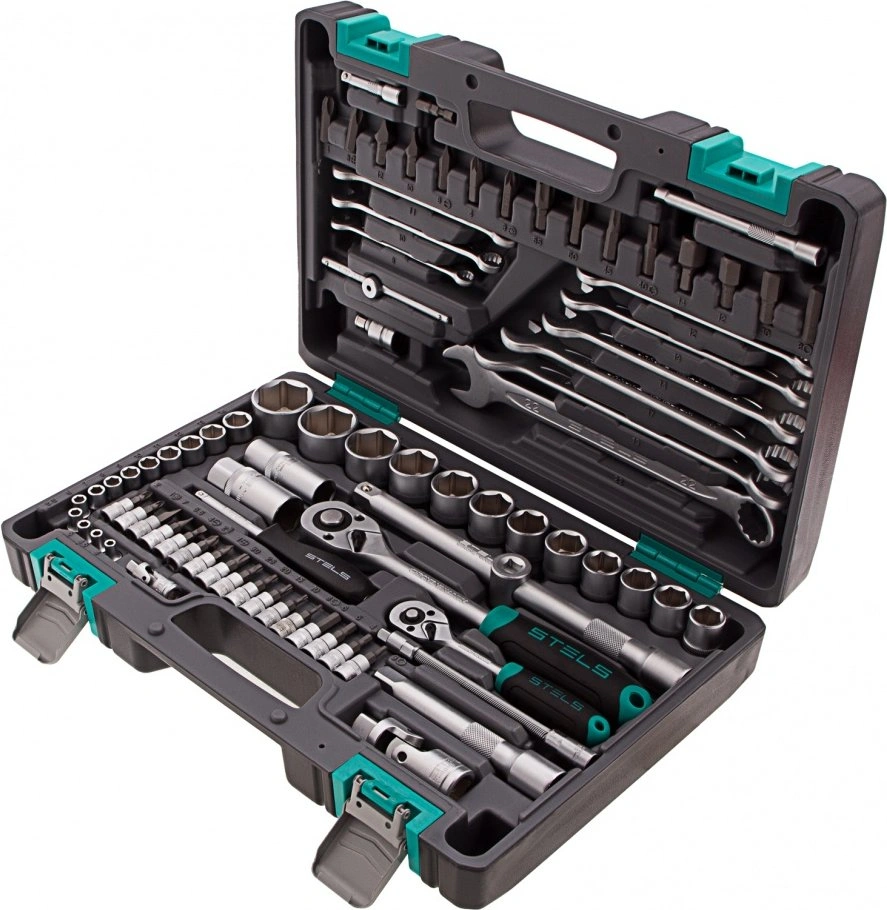Набор инструментов Stels 14105 82 предмета (жесткий кейс)