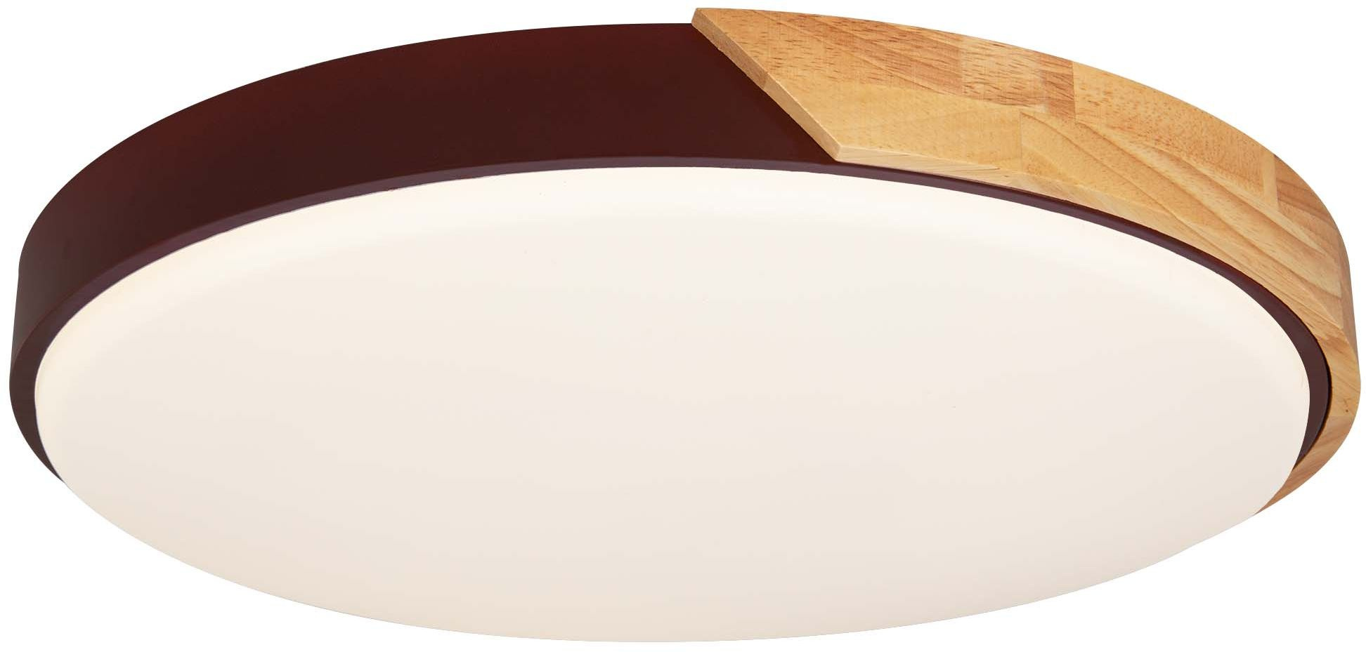Светильник Hiper Wood H823-0 наст.-потол. 3000/4000/6000K рубин./дерево