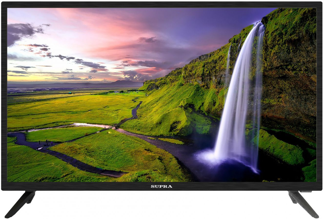 Телевизор LED Supra 40" STV-LC40LT0045F черный FULL HD 60Hz DVB-T DVB-T2 DVB-C (RUS)