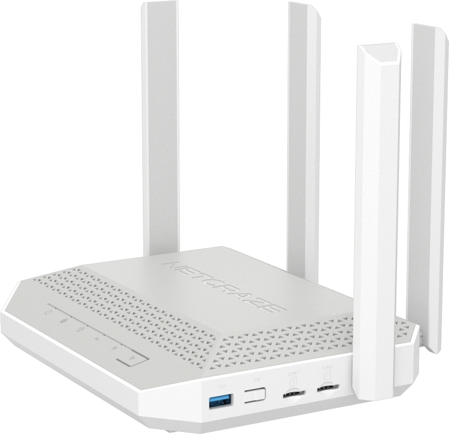 Роутер беспроводной Keenetic Netcraze Hopper 4G+ (NC-2312) AX3000 10/100/1000BASE-TX/4G cat.6 белый Роутер беспроводной Keenetic Netcraze Hopper 4G+ (NC-2312) AX3000 10/100/1000BASE-TX/4G cat.6 белый