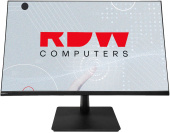 Монитор RDW Computers 27" RDW2701K черный IPS 5ms 16:9 HDMI матовая 1000:1 250cd 178гр/178гр 1920x1080 75Hz VGA DP FHD (RUS)