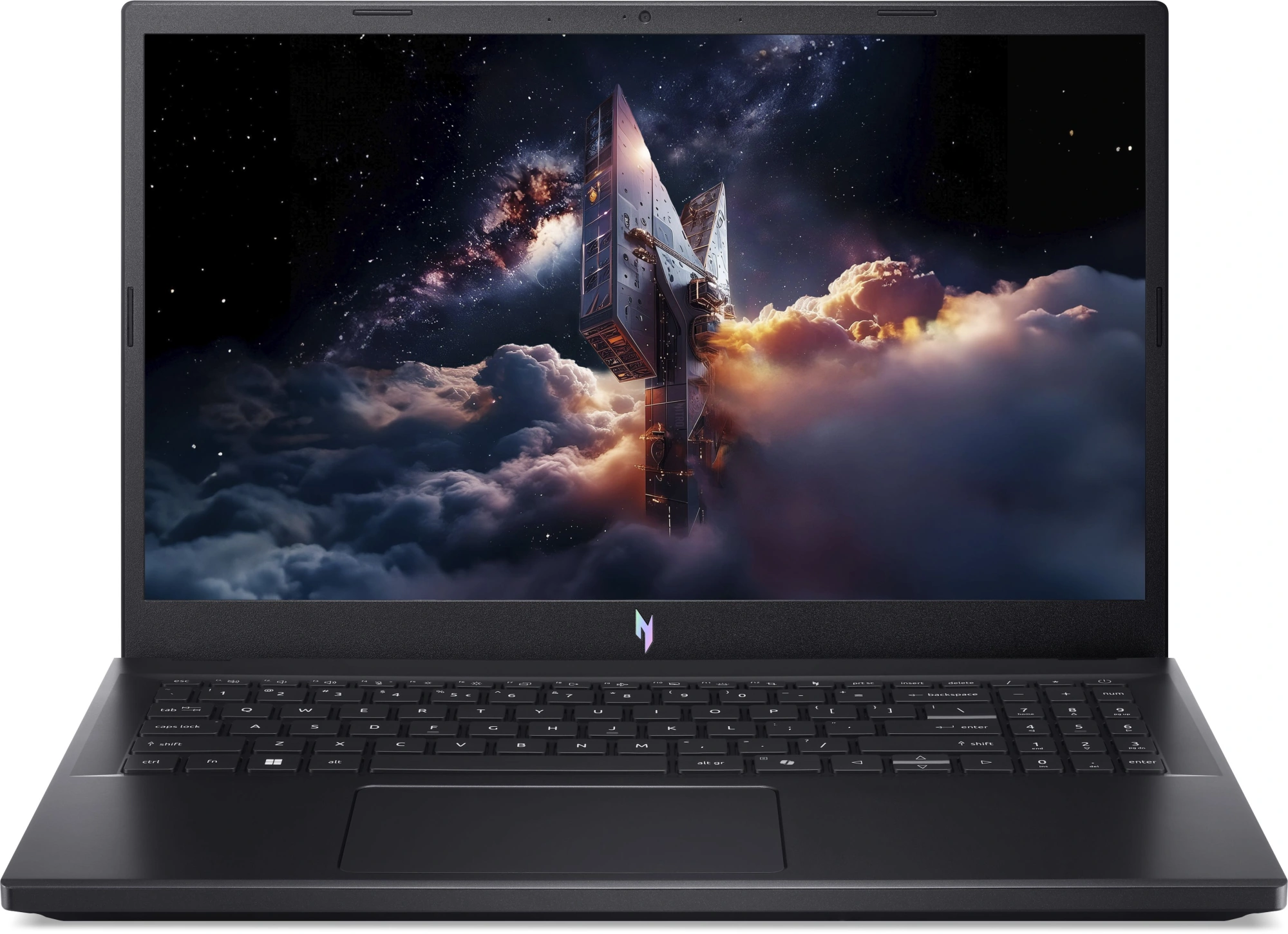 Ноутбук Acer Nitro V 15 ANV15-52-57D8 Core 5 210H 16Gb SSD512Gb NVIDIA GeForce RTX4050 6Gb 15.6" IPS FHD (1920x1080) без ОС black WiFi BT Cam (NH.QV2CD.009)