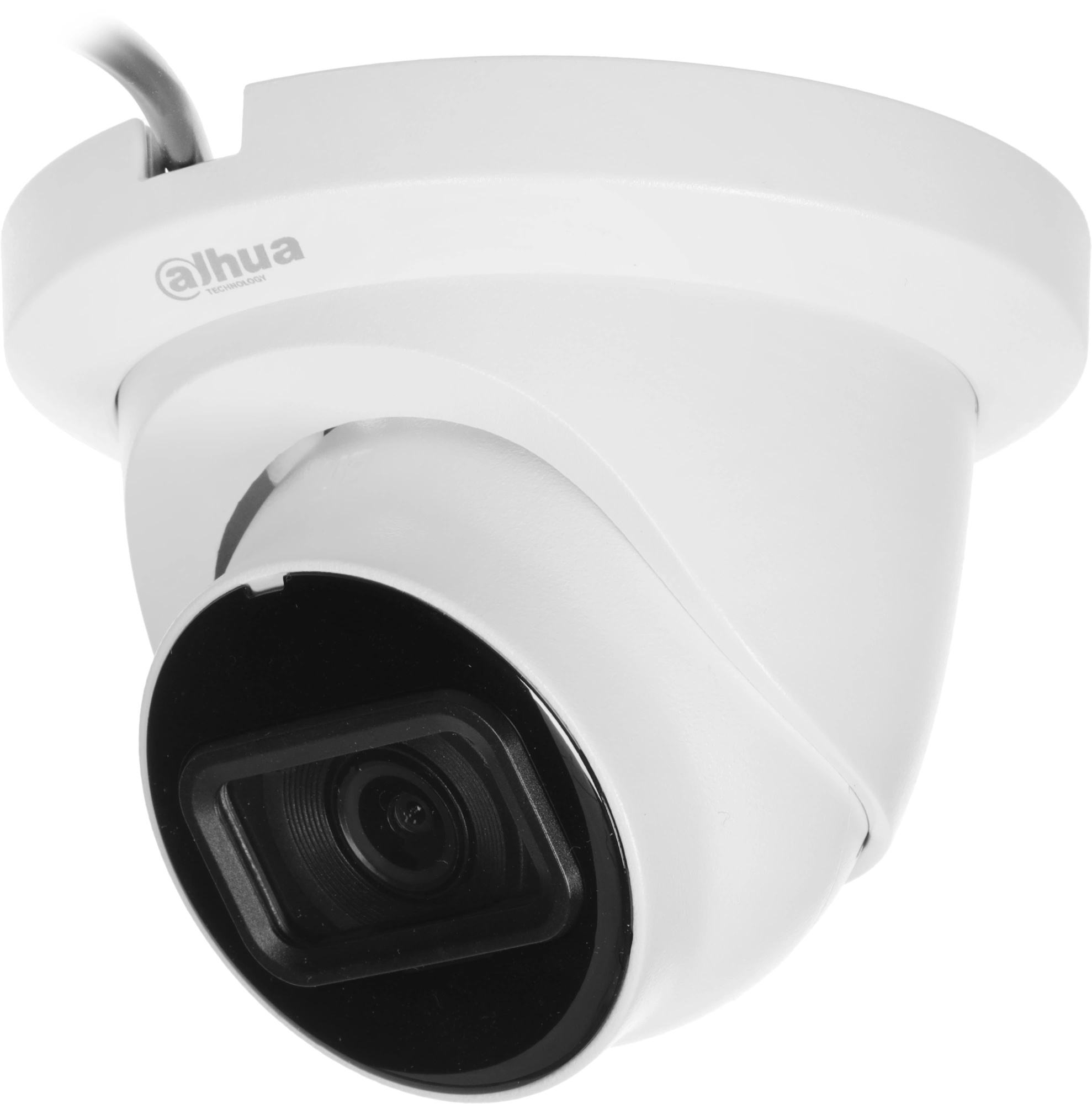 Камера видеонаблюдения аналоговая Dahua DH-HAC-HDW1231TLMQP-A-0280B 2.8-2.8мм HD-CVI HD-TVI цв. корп.:белый