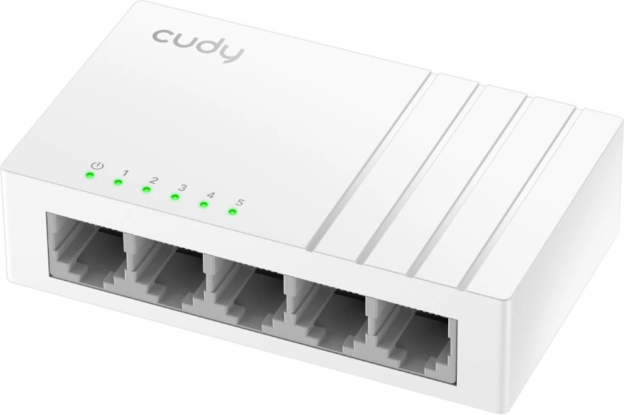 Коммутатор Cudy GS105U (L2) 5x1Гбит/с неуправляемый