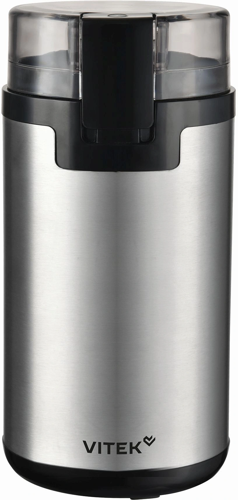 Кофемолка Vitek Gracia VT-CG1540 400Вт сист.помол.:ротац.нож вместим.:80гр стальной