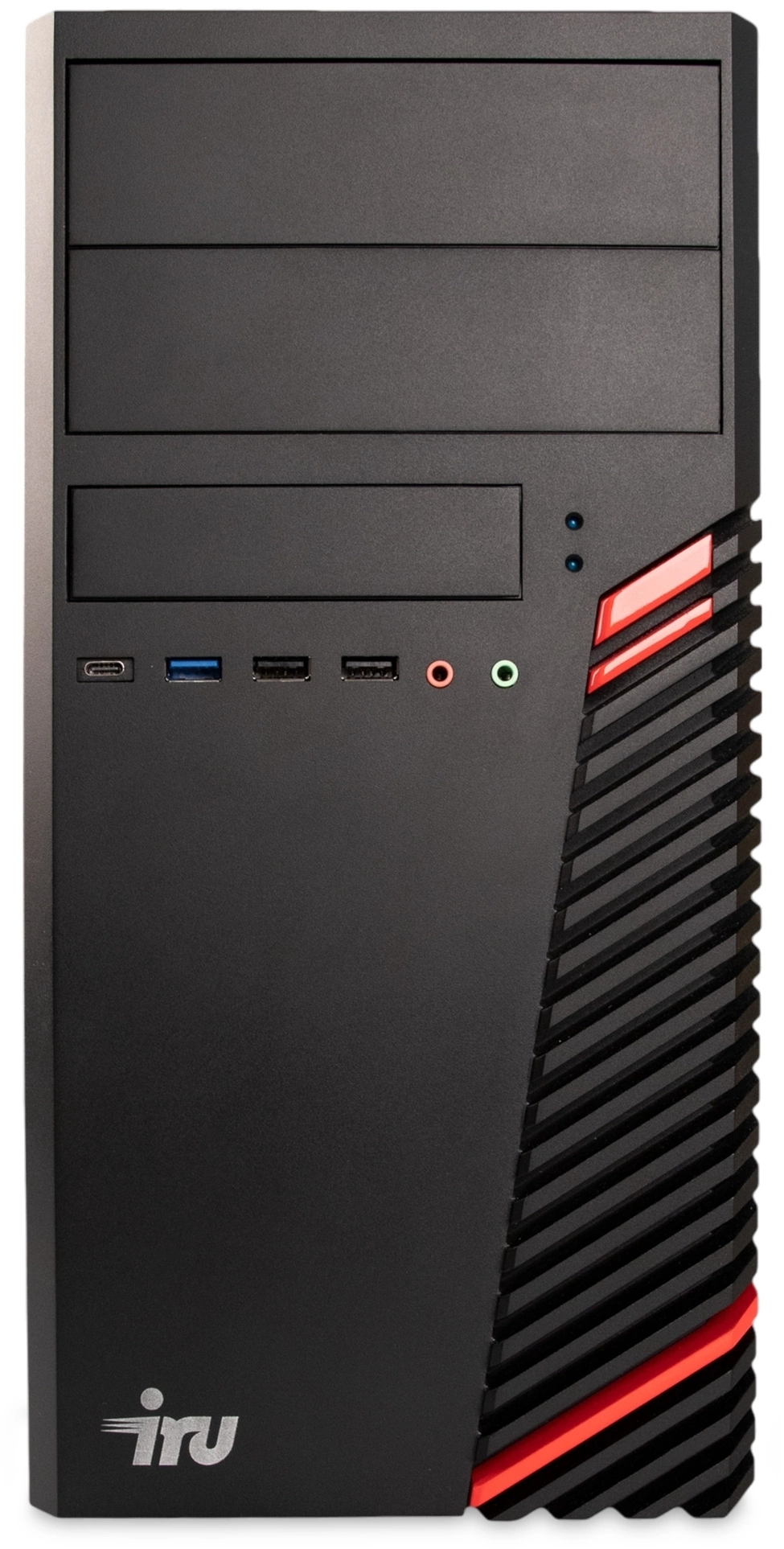 ПК IRU 310SC MT i3 12100 (3.3) 8Gb SSD256Gb UHDG 730 Windows 11 Pro GbitEth 200W черный (2059344)