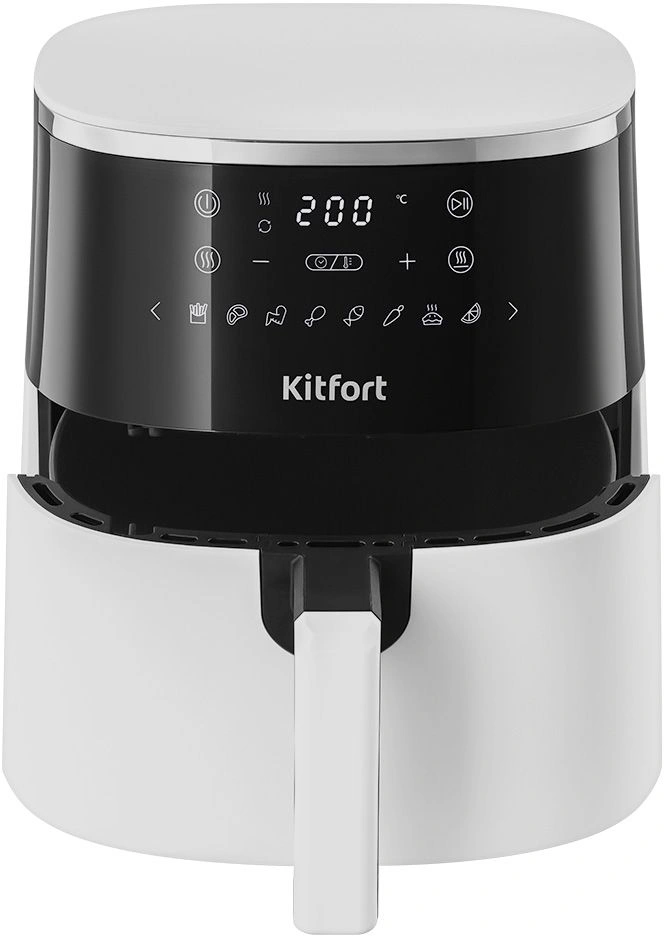 Аэрогриль Kitfort КТ-8157 4.2л 1500Вт белый/черный