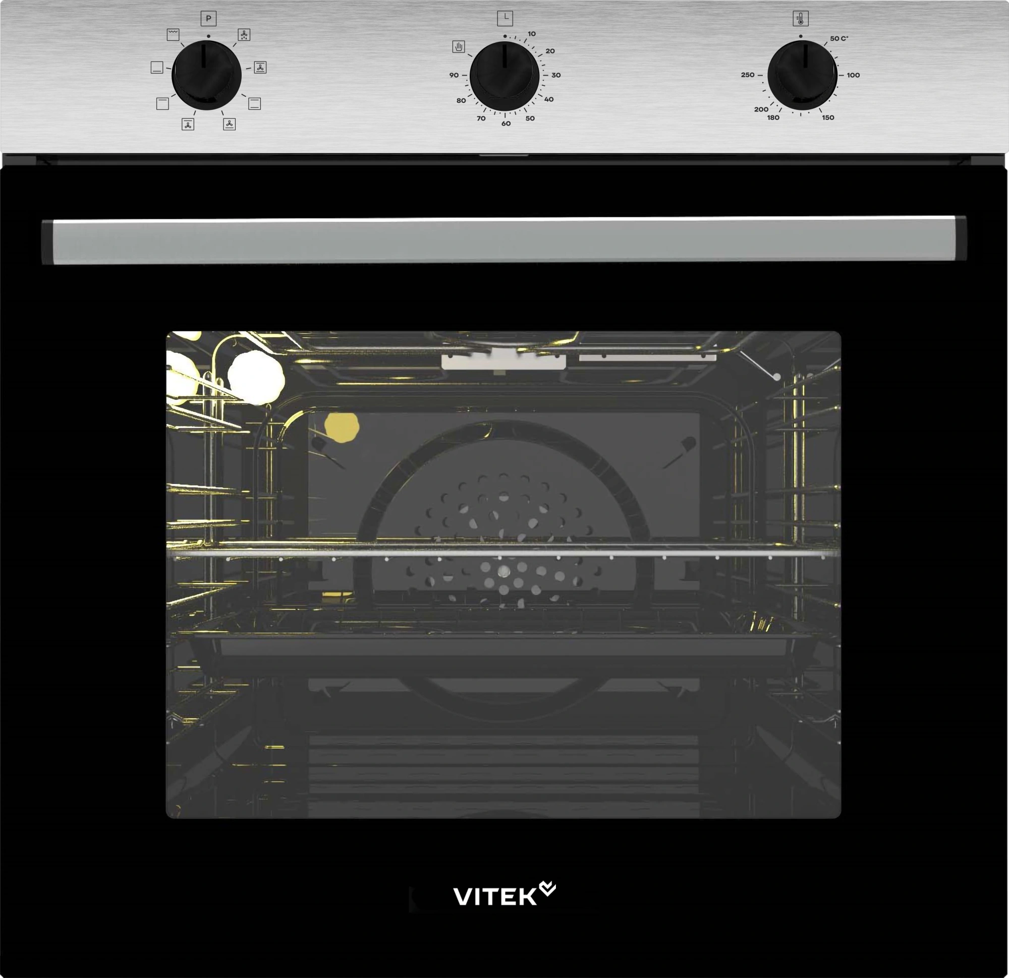 Духовой шкаф Электрический Vitek VEO 6380 IX нержавеющая сталь