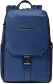 Рюкзак Piquadro Than CA6609S135/BLU синий кожа