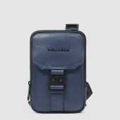 Чехол для смартфона Piquadro Than AC6546S135R/BLU синий натур.кожа