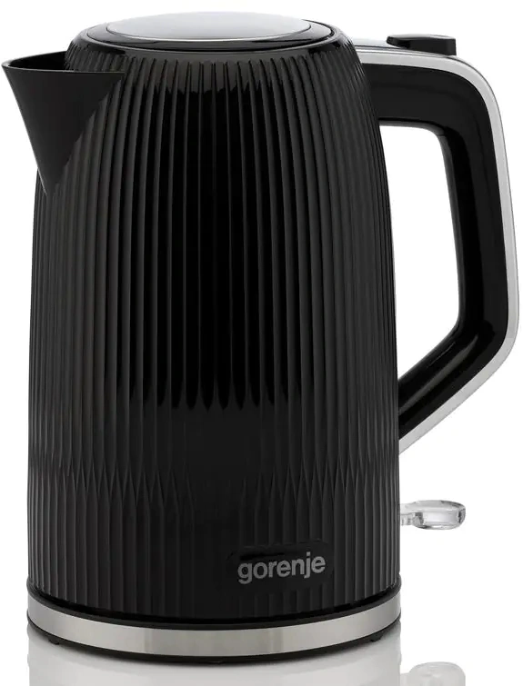 Чайник электрический Gorenje K17DPB 1.7л. 2200Вт черный/серебристый корпус: металл