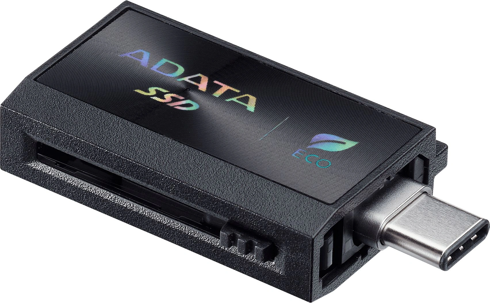 Накопитель SSD A-Data USB3.2 Gen2 512GB SC730-512G-CACTI SC730 черный