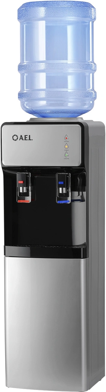 Кулер AEL LD-AEL-92c напольный электронный серебристый/черный