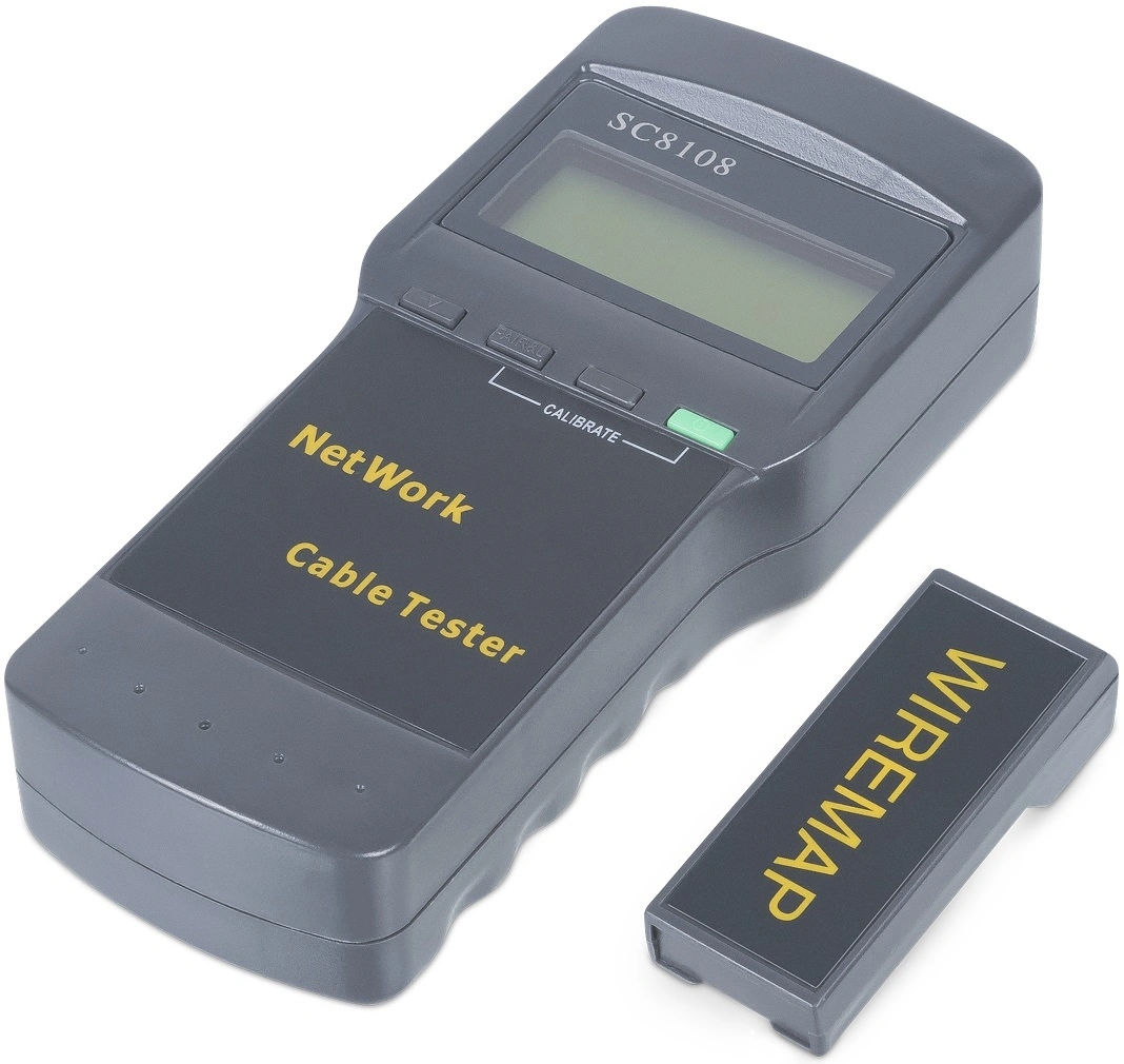 Тестер кабельный Cabeus CT-LCD-RJ45 черный