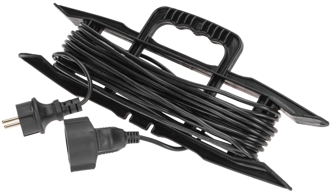 Удлинитель силовой PROconnect PROc-Uc (13-4913) 3x0.75кв.мм 1розет. 10м ПВС 6A пласт.рамка черный