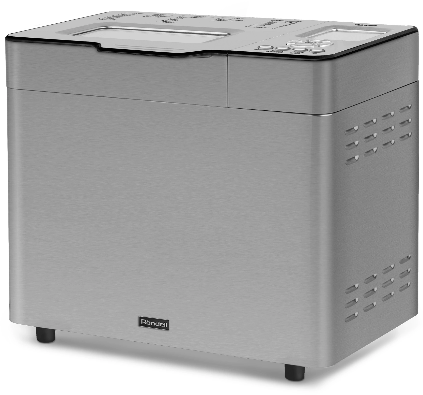 Хлебопечь Rondell RDE-1640 600Вт серебристый