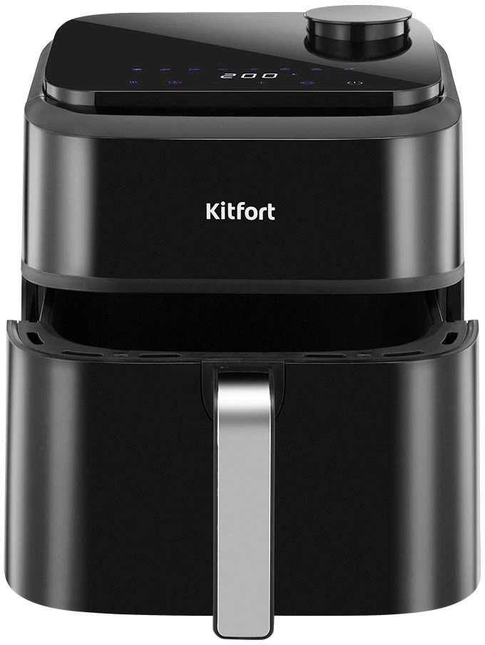 Аэрогриль Kitfort КТ-8154 6.5л 1800Вт черный