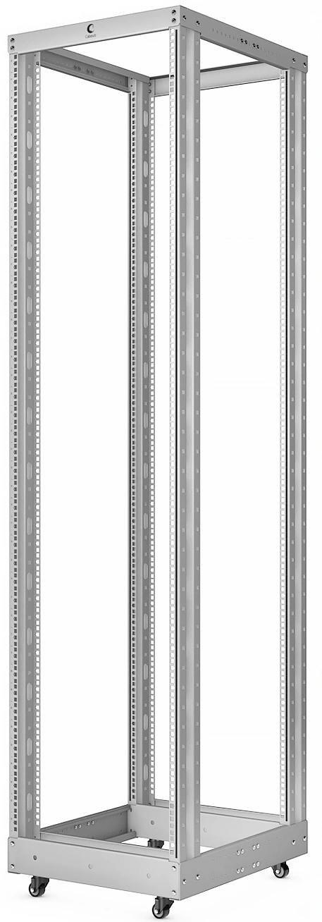 Стойка двухрамная Cabeus RA-42U 42U 515ммx960мм направл.под закл.гайки 500кг серый