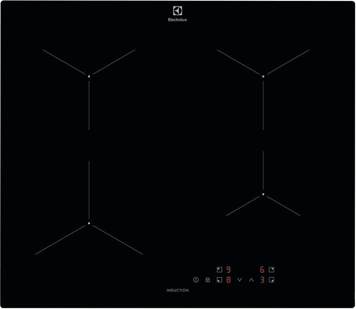Индукционная варочная поверхность Electrolux LIL61424C черный
