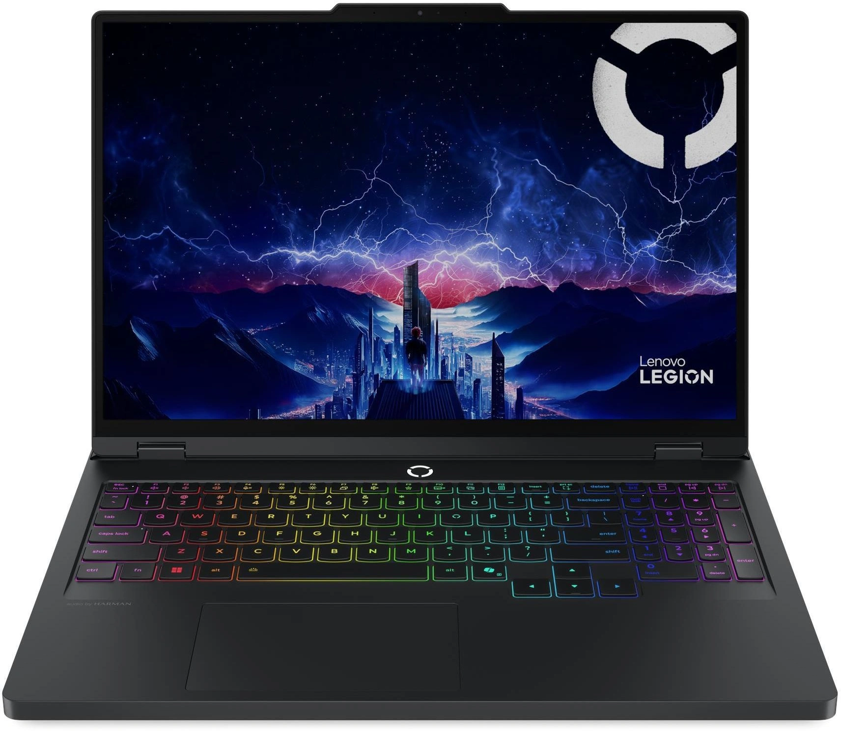 Ноутбук Lenovo Legion Pro 5 16IAX10 Core Ultra 7 255HX 32Gb SSD1Tb NVIDIA GeForce RTX 5070 8Gb 16" OLED WQXGA (2560x1600) без ОС black WiFi BT Cam (83F3000XRK)