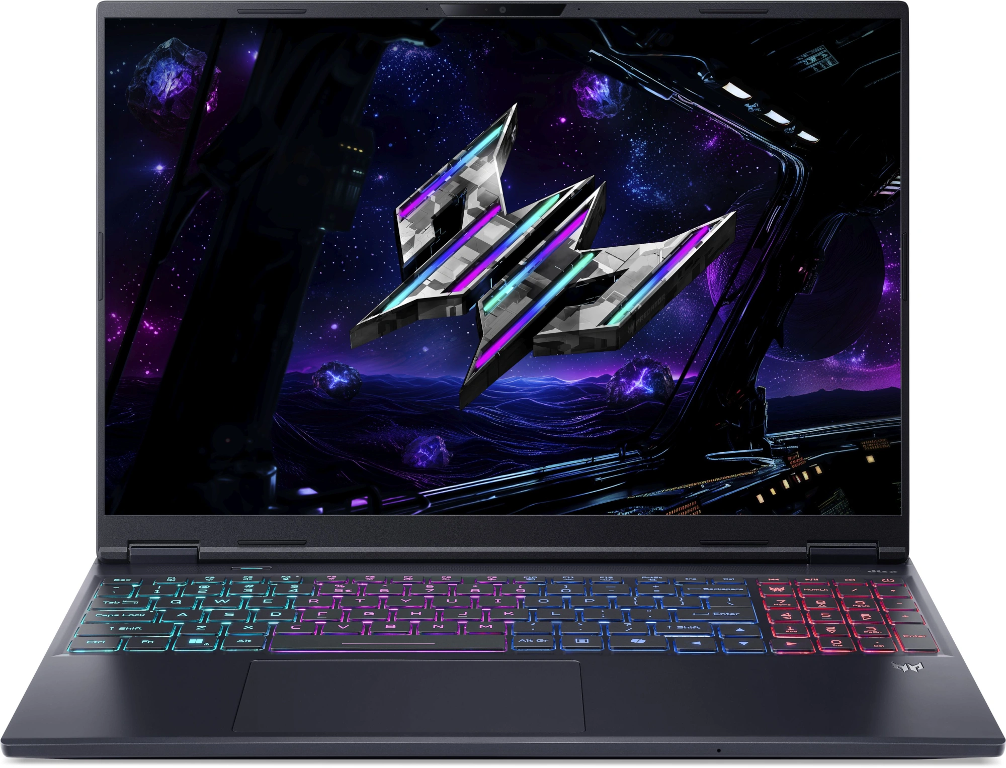 Ноутбук Acer Predator Helios Neo 16S AI PHN16S-71-705J Core Ultra 7 255HX 16Gb SSD1Tb NVIDIA GeForce RTX 5070 8Gb 16" OLED WQXGA (2560x1600) без ОС black WiFi BT Cam (NH.QZFCD.009)