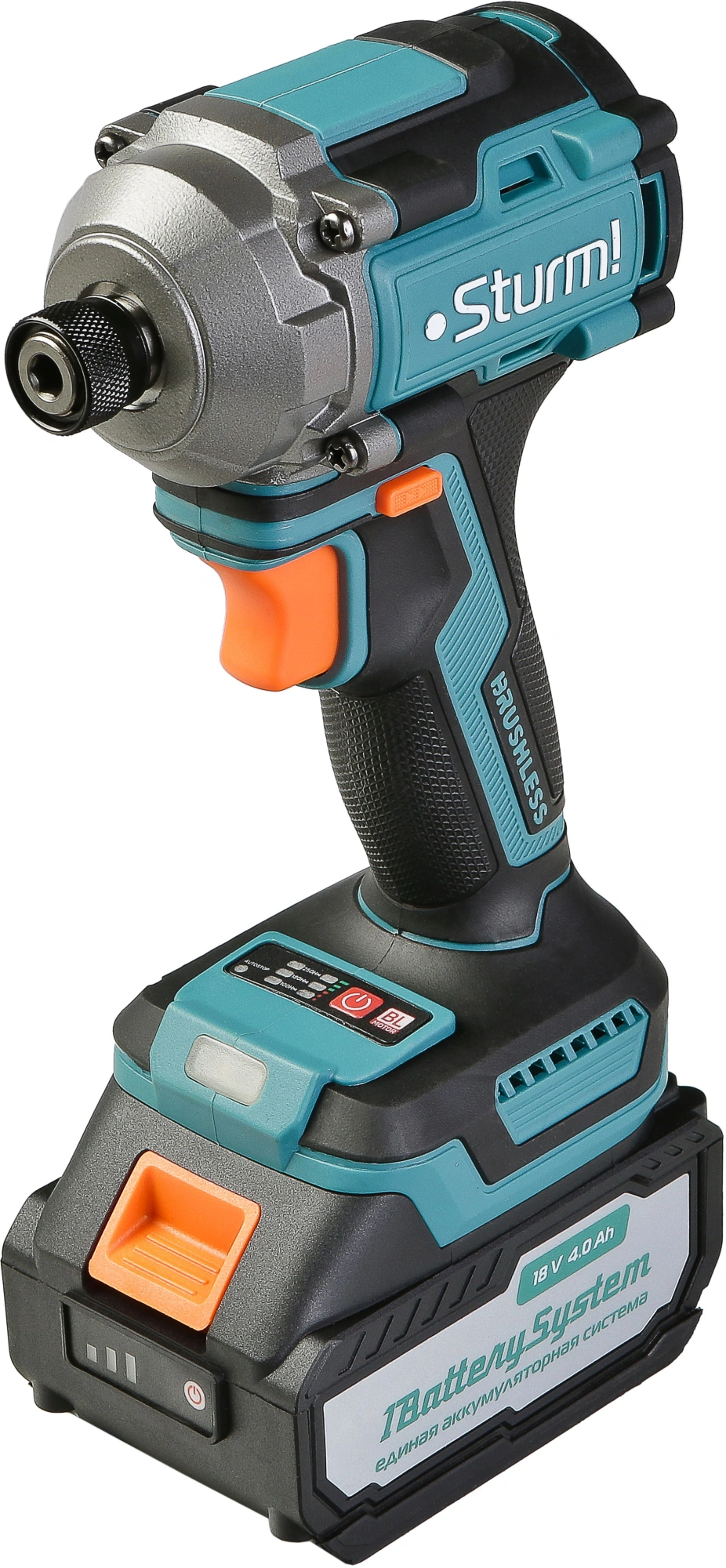 Винтоверт Sturm! CD250H аккум. патрон:шестигр.1/4" (кейс в комплекте)