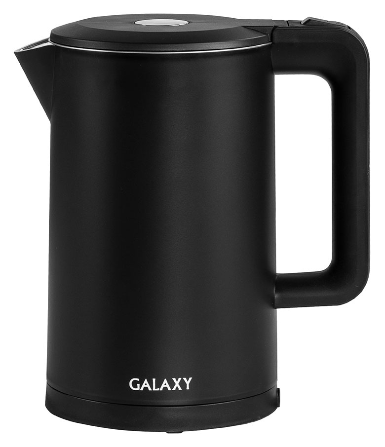 Чайник электрический Galaxy GL 0323 1.7л. 2000Вт черный корпус: пластик (ГЛ0323ЧЕРН)