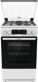 Плита Газовая Gorenje GGI5C23WF белый (стеклянная крышка) реш.чугун