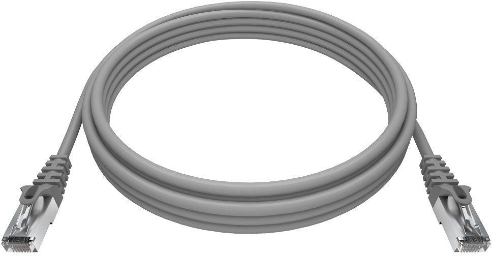 Патч-корд NTSS NTSS-PC-FTP-RJ45-5e-5.0-LSZH-GY FTP RJ-45 вил.-вилка RJ-45 кат.5E 5м серый LSZH 26AWG