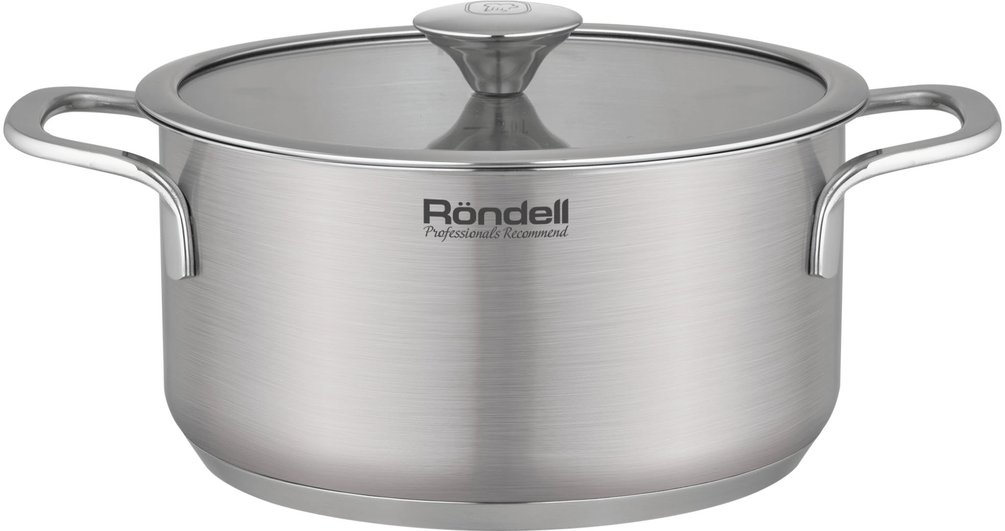 Кастрюля Rondell Modern RDS-1746 2л. d=18см (с крышкой) стальной