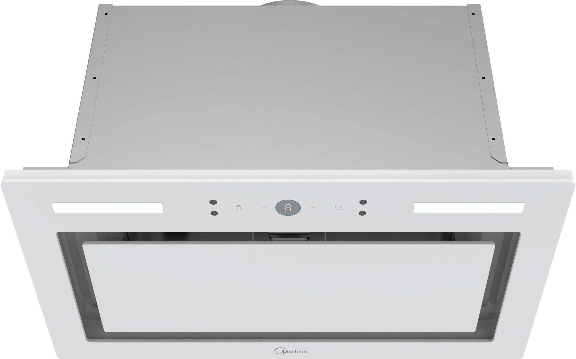 Вытяжка встраиваемая Midea MH60I530GW белый управление: сенсорное (1 мотор)