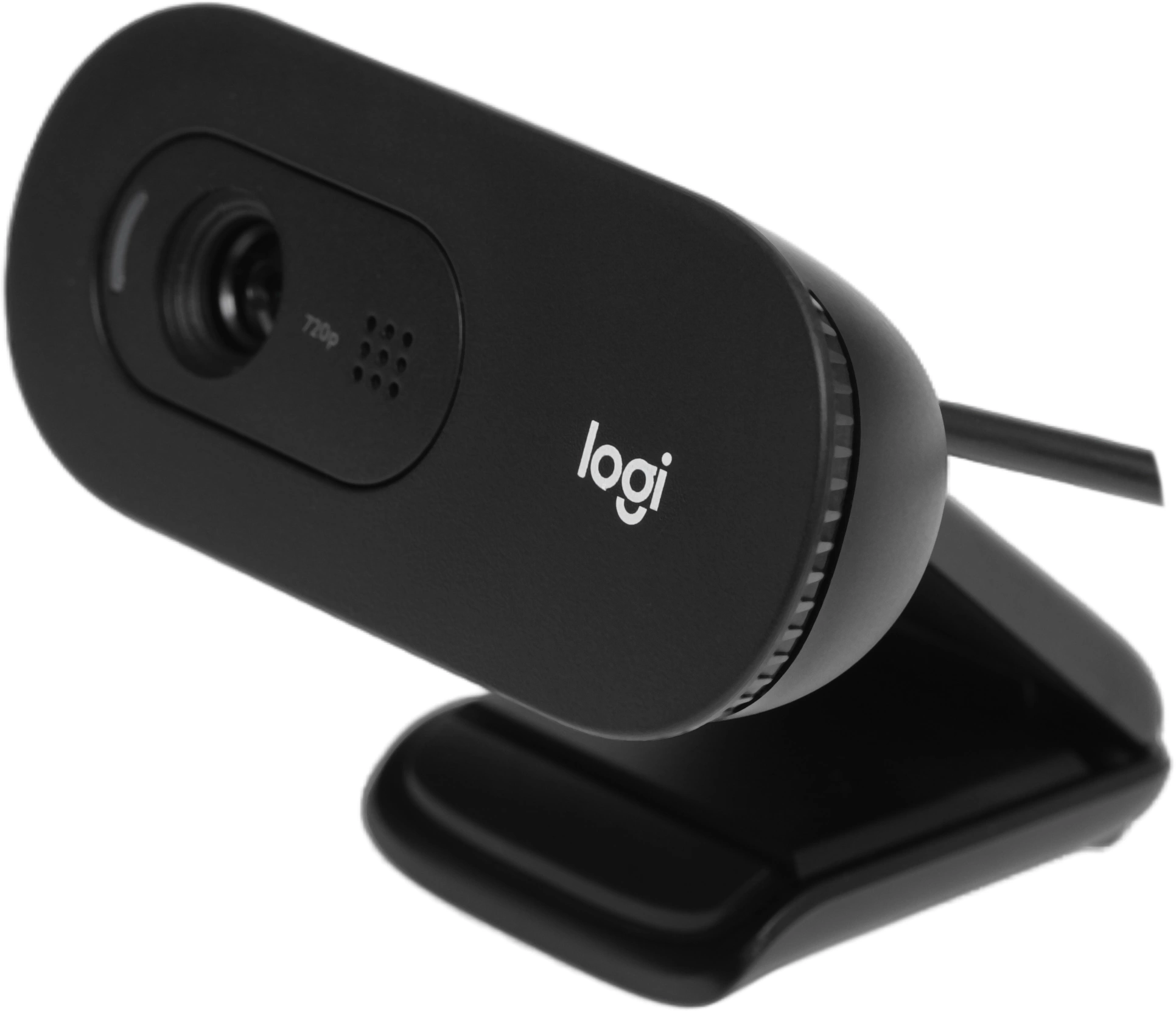 Камера Web Logitech HD Webcam C505e черный 1.2Mpix (1280x720) USB2.0 с микрофоном для ноутбука (960-001373)