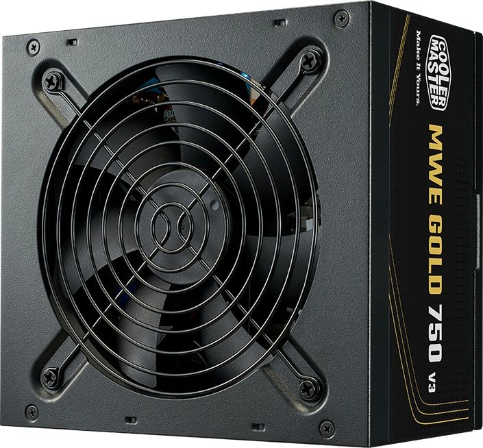 Блок питания Cooler Master ATX 750W Gold V3 Gen.5 80+ gold 24pin APFC 120mm fan 6xSATA RTL