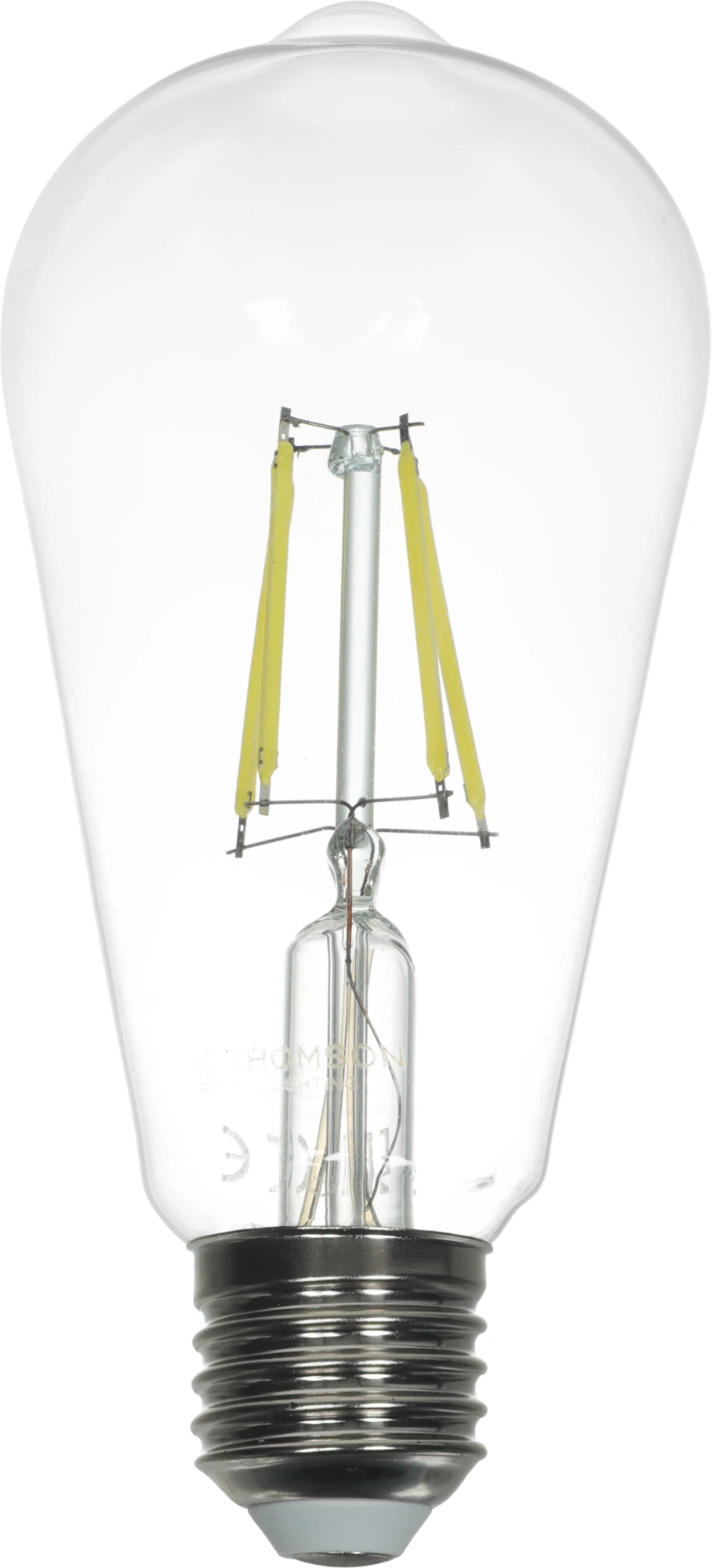 Лампа филам. Thomson Filament TH-B2341 7Вт цок.:E27 эдисон 220B св.свеч.бел.хол. ST64 (упак.:1шт)