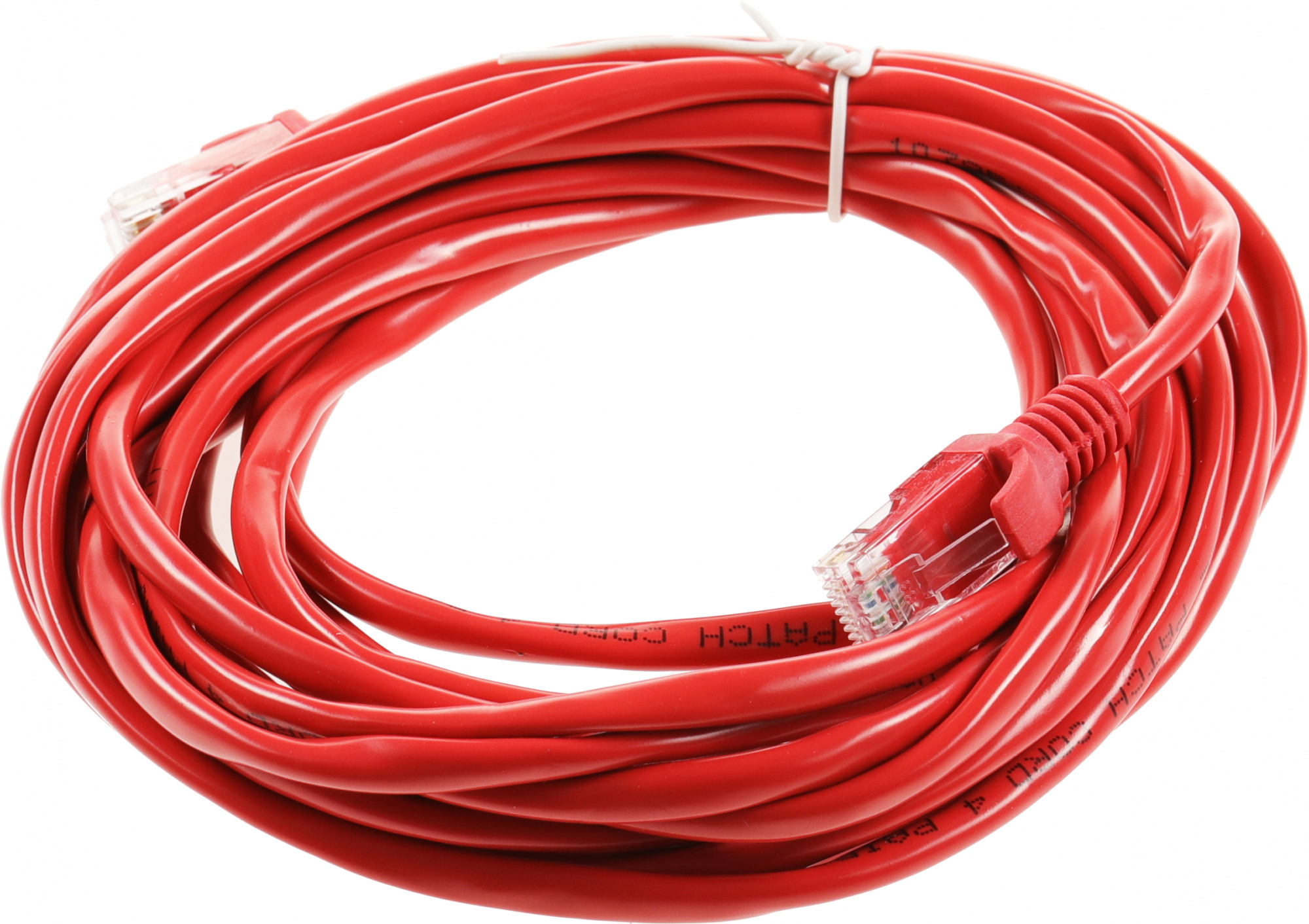 Патч-корд Premier PP12-5M/R 1000Гбит/с UTP 4 пары cat.5E CCA molded 5м красный RJ-45 (m)-RJ-45 (m)