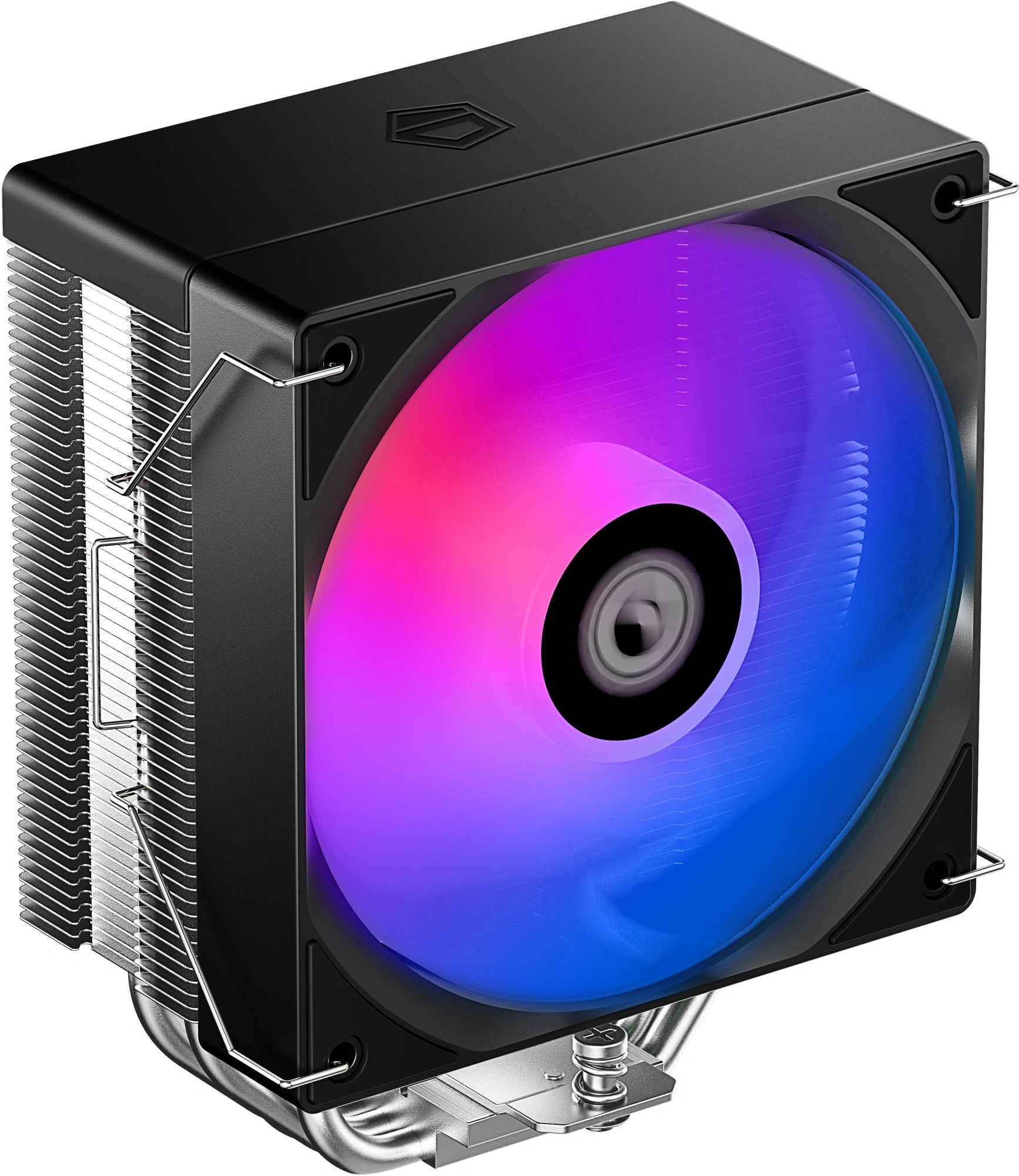 Устройство охлаждения(кулер) ID-Cooling SE-214-XT V2 RGB Soc-AM5/AM4/1200/1700/1851 серебристый/черный 4-pin 16-27.2dB Al+Cu 200W 550gr Ret