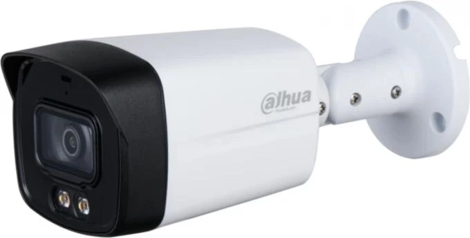 Камера видеонаблюдения аналоговая Dahua DH-HAC-HFW1239TLMP-A-LED-0280B-S2 2.8-2.8мм HD-CVI HD-TVI цв. корп.:белый (DH-HAC-HFW1239TLMP-A-LED-0280B)