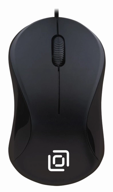 Мышь Оклик 115SR черный оптическая 1000dpi USB для ноутбука 3but (492888)