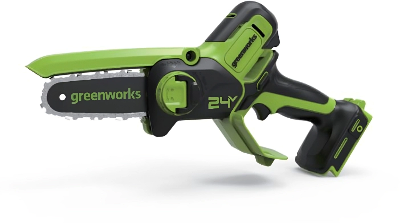 Цепная пила Greenworks GD24CSMNX аккум. 400Вт дл.шины:6" (15.2cm) (2008707)