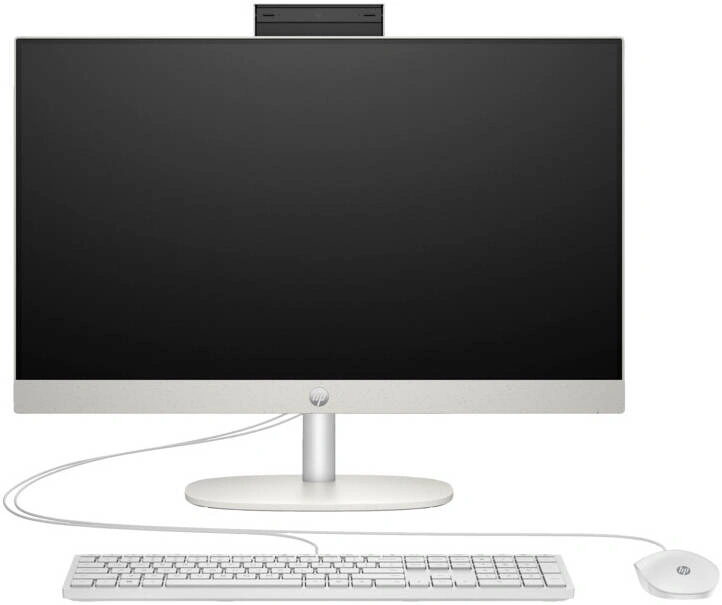 Моноблок HP 24-cr0071ci 23.8" Full HD i7 1355U (1.7) 16Gb SSD1Tb Iris Xe без ОС GbitEth WiFi BT 90W клавиатура мышь Cam белый 1920x1080