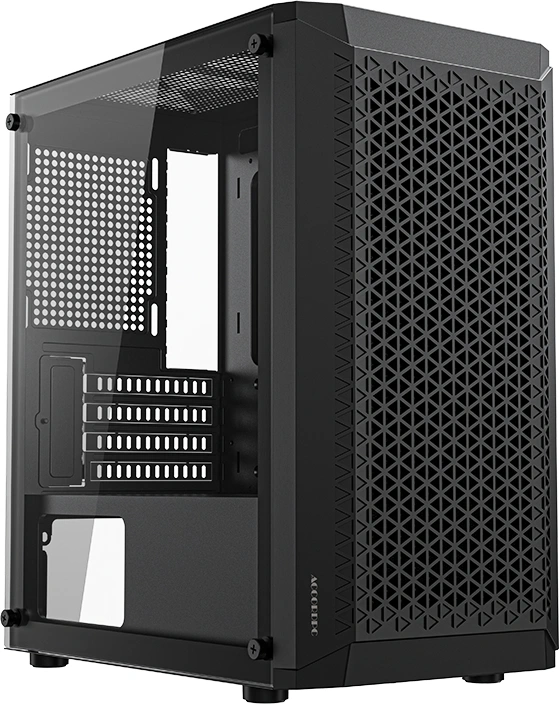 Корпус Accord ACC-509 черный без БП mATX 7x120mm 4x140mm 2xUSB2.0 1xUSB3.0 audio bott PSU