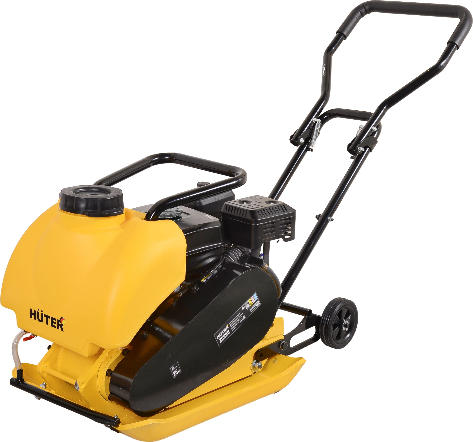 Виброплита Huter VP-90W 4800Вт 6.5л.с. бензиновый желтый (74/6/4)