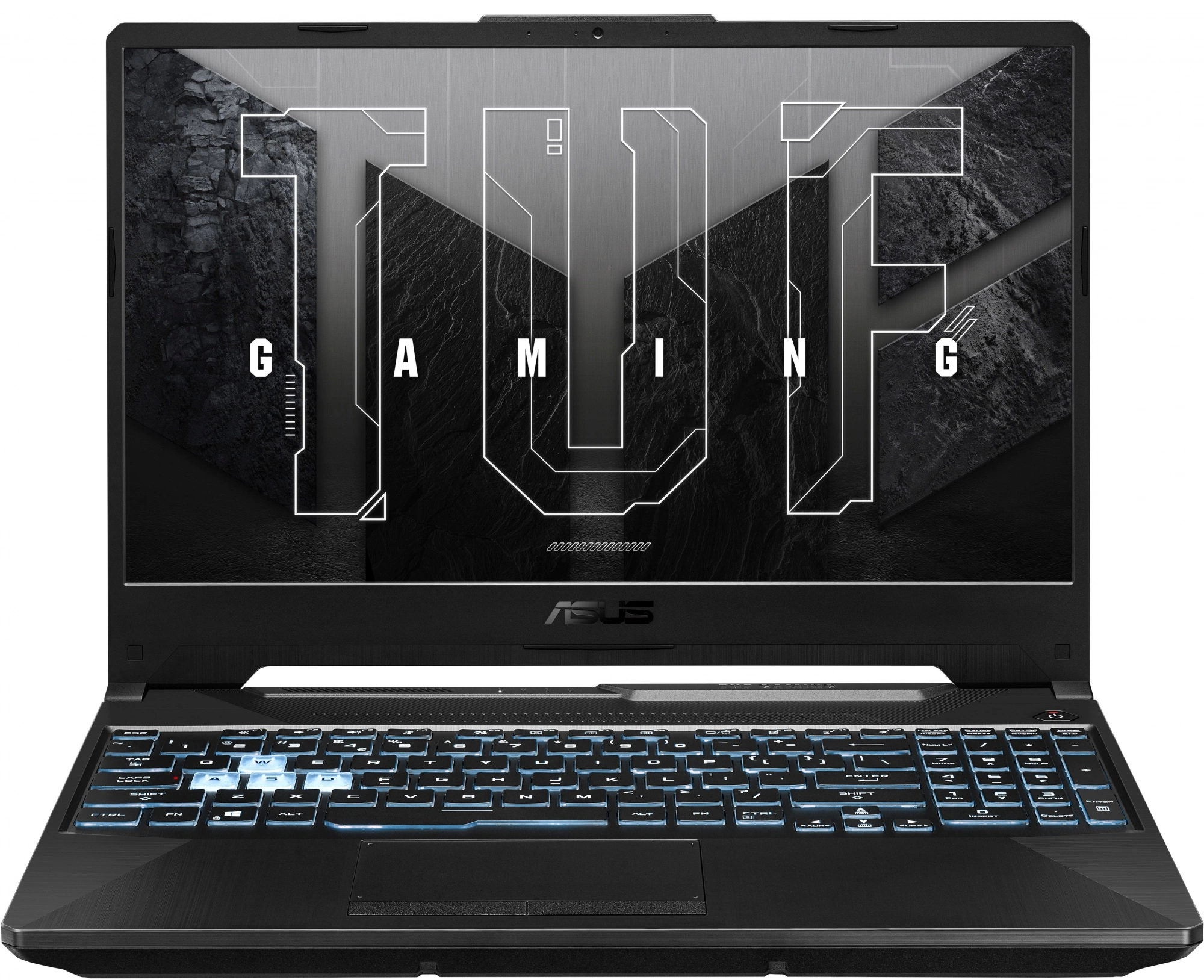 Ноутбук Asus TUF Gaming A15 FA506NF-HN060 Ryzen 5 7535HS 16Gb SSD512Gb NVIDIA GeForce RTX 2050 4Gb 15.6" IPS FHD (1920x1080) noOS black WiFi BT Cam (90NR0JE7-M00550)